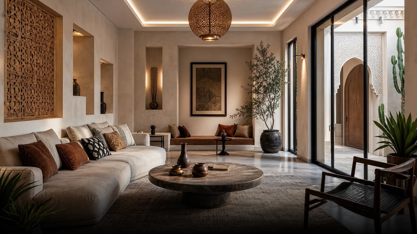 Architecture d'intérieur au Maroc